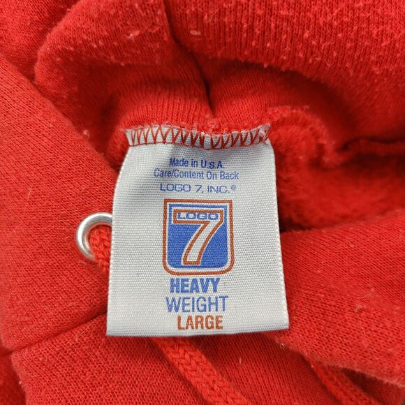 Vintage Kansas City Chiefs NFL Football Graphic Pullover Hoodie Mens Large USA - Picture 4 of 6